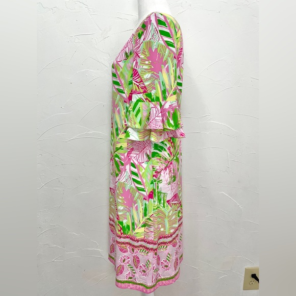 Pappagallo Erica Flutter Sleeve Shift Dress - Picture 4 of 9